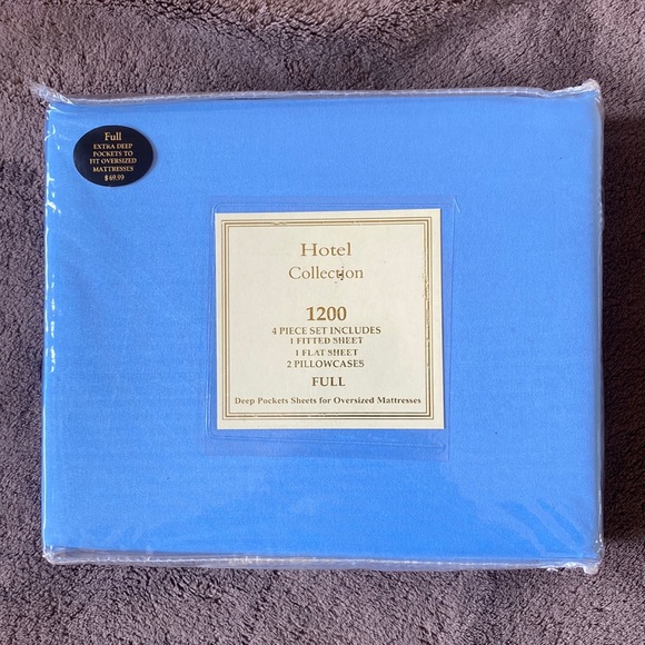 ✨2/$60✨ NWT Hotel Collection 1200 FULL Size Bed Set